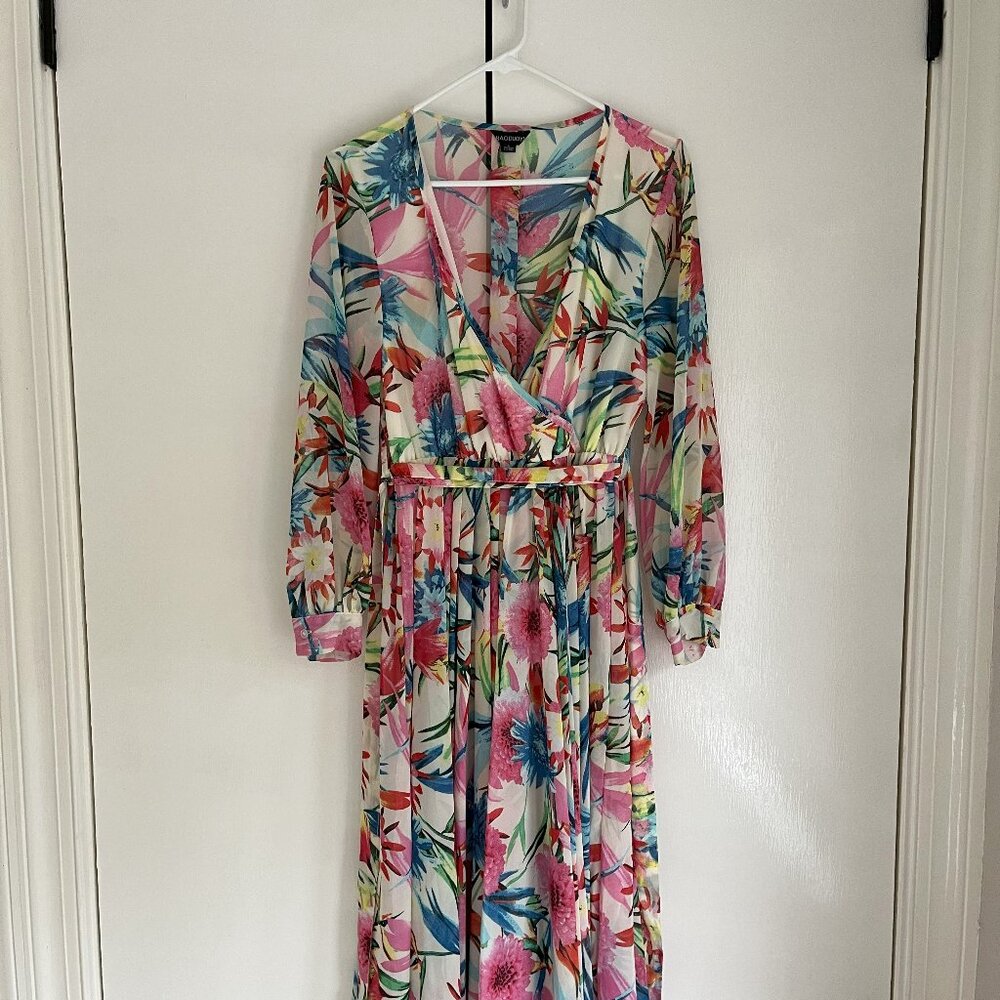 Women's Haoduoyi Floral Dress